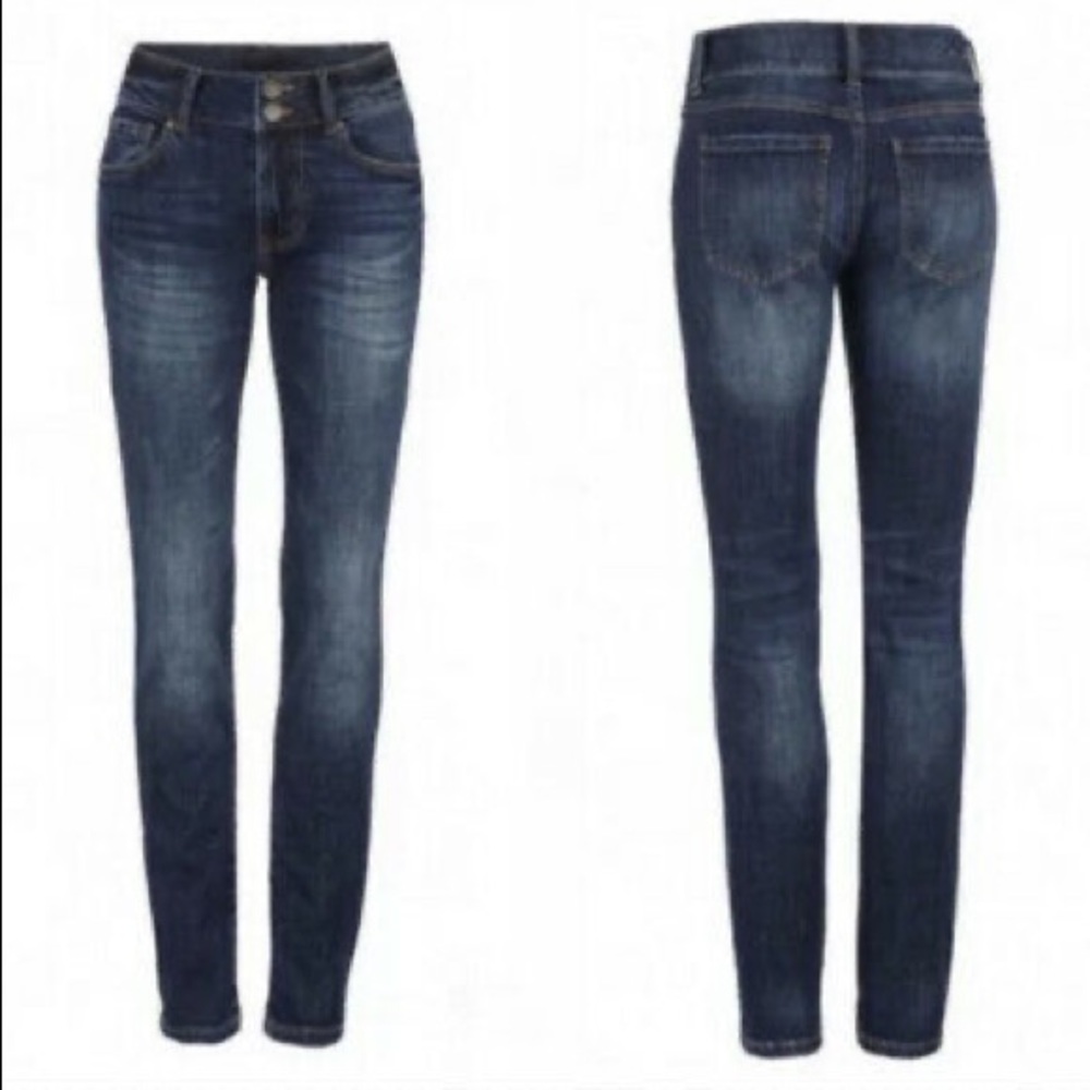 🌸 Cabi New NWOT Cinch Skinny Jean Regular #3938 Sutter blue denim